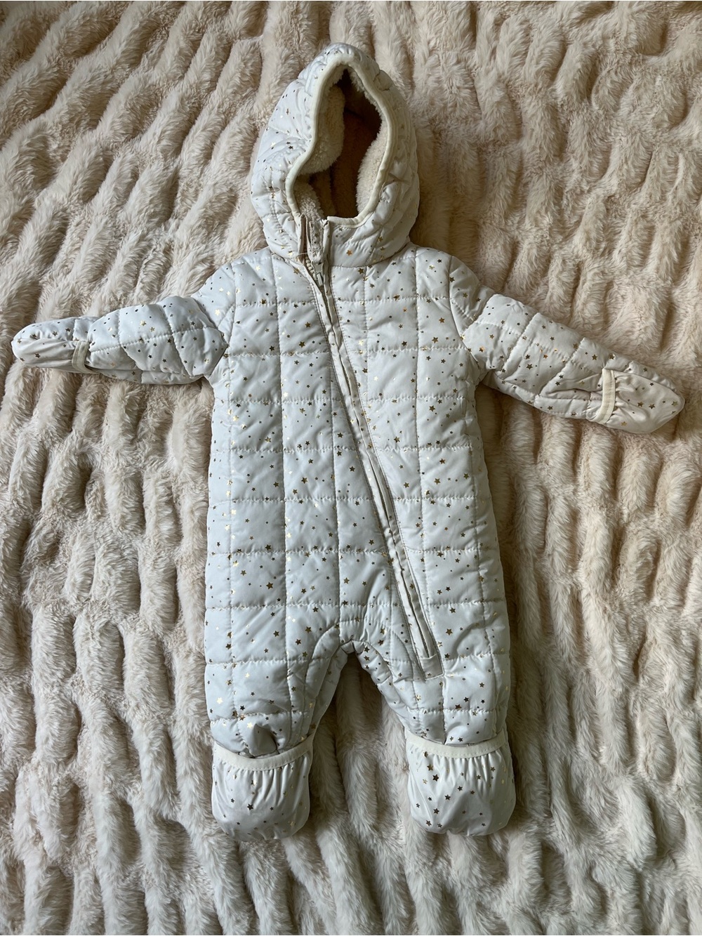 Baby Girls Fleece Snow Suit NWOT